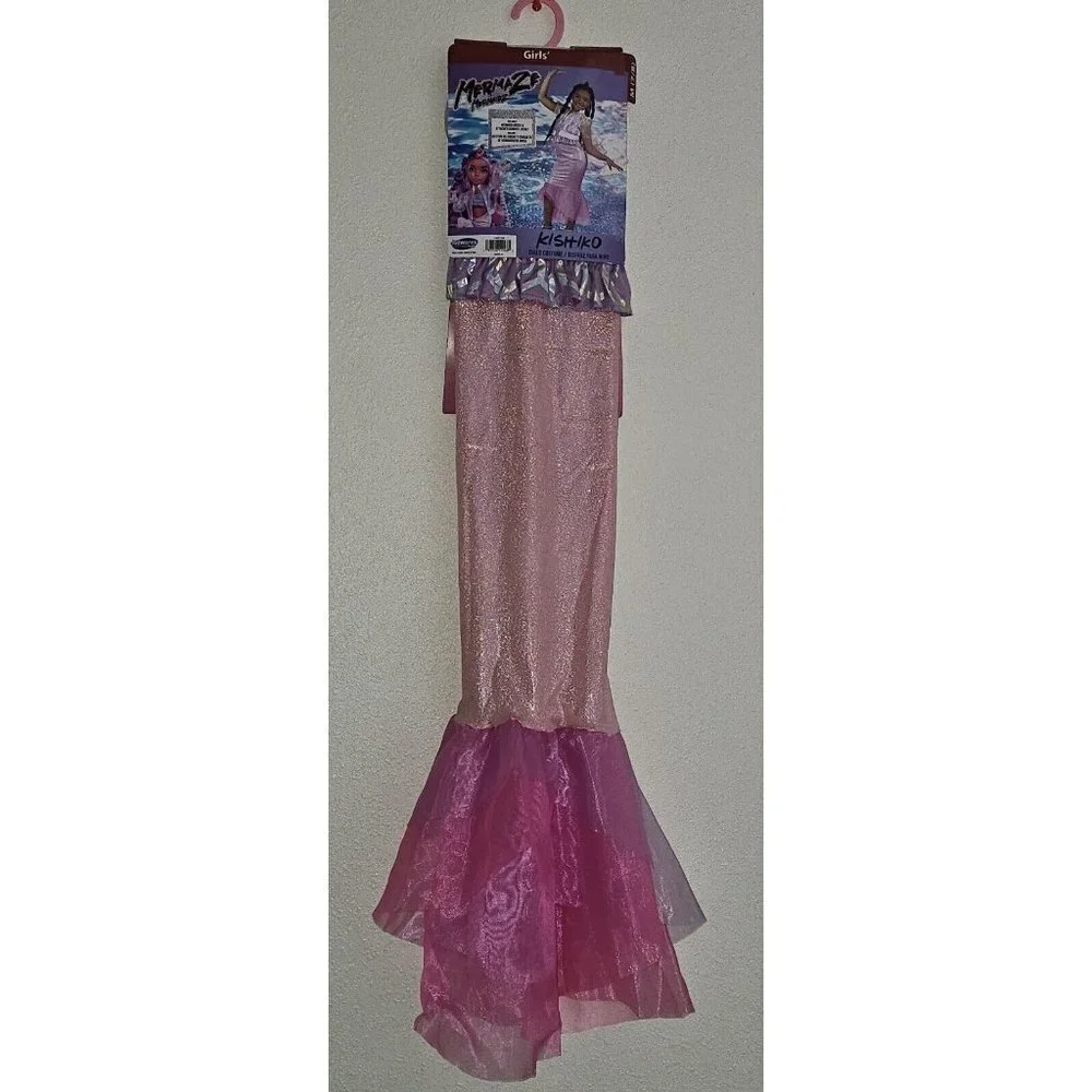 NWT Mermaze Mermaidz Kishiko Halloween Costume Girls M 7/8 Mermaid Dress Jacket